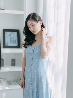 FROZEN BLUE DRESS